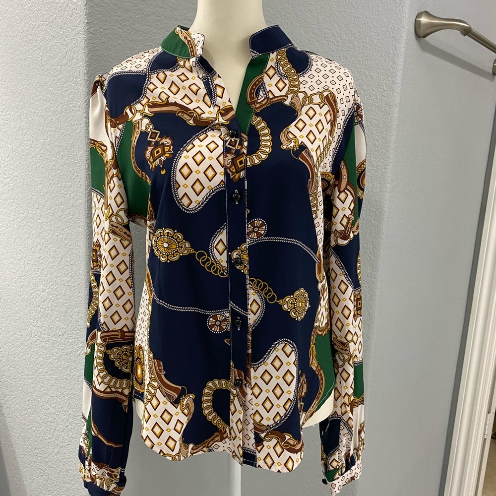 Long sleeve blouse